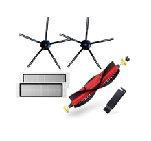 Încarcă imaginea în vizualizatorul Galerie, Set de accesorii originale Xiaomi Roborock cu filtru lavabil, S6, S6 Pure, S6 MaxV, S5 Max, E4, Negru - AccesoriiXiaomi.ro
