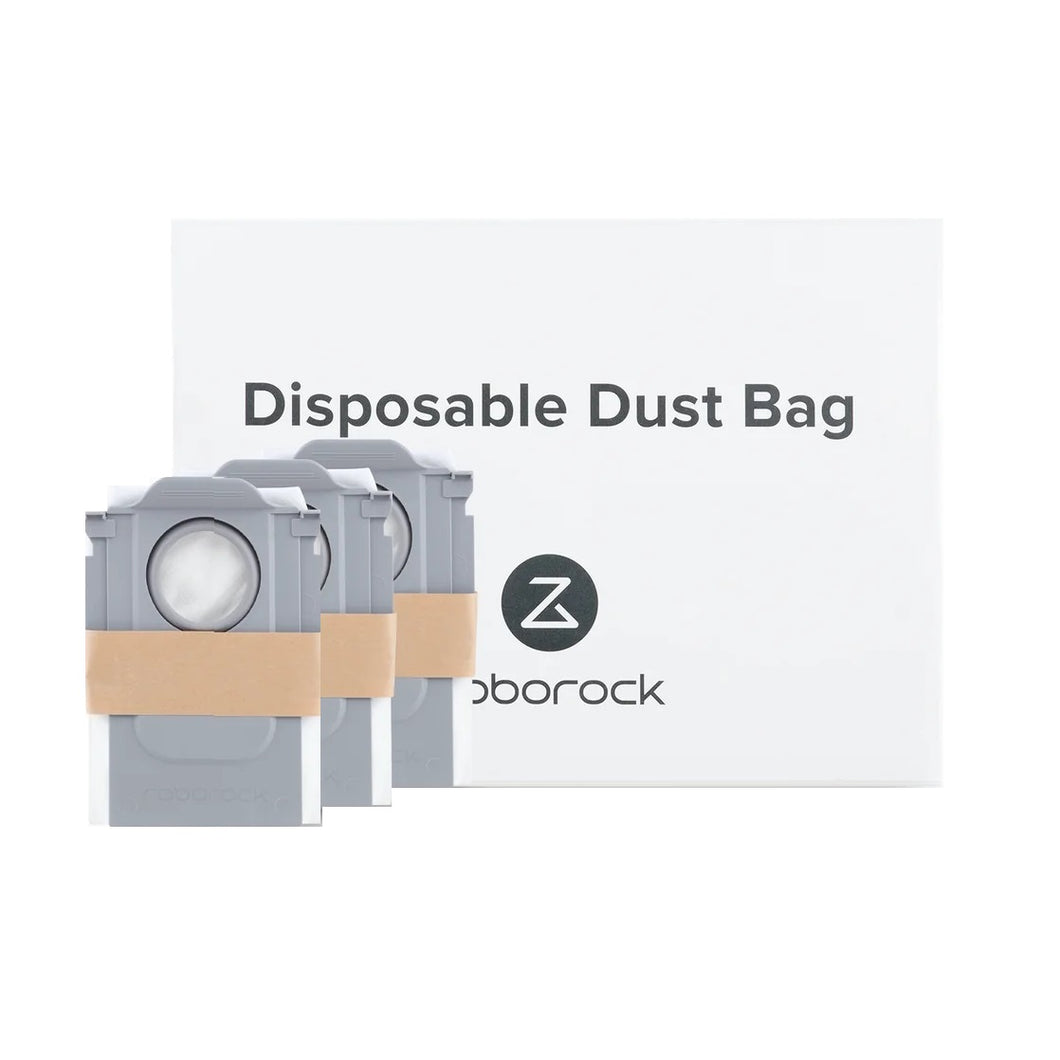 Set 3 saci de praf pentru aspiratorul robot Roborock S8 MaxV Ultra, S8 Max Ultra, Q Revo, Pro, Plus, S, Slim, MaxV, Pro, Master, Edge, Curv, Saros 10R, Saros 10, Saros Z70, QR 798, QR 598, QV 35A, QV 35S, Qrevo L, Qrevo 5AE, 8.02.0238