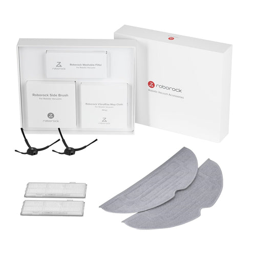 Set De Accesorii Originale Roborock S8 Pro Ultra 2X Filtru Laveta Vibrarise 2.0 Perie Laterala