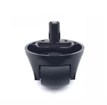 Încarcă imaginea în vizualizatorul Galerie, Roata centrala fata originala pentru Roborock Q Revo Curv, Saros 10R, Saros Z70, negru
