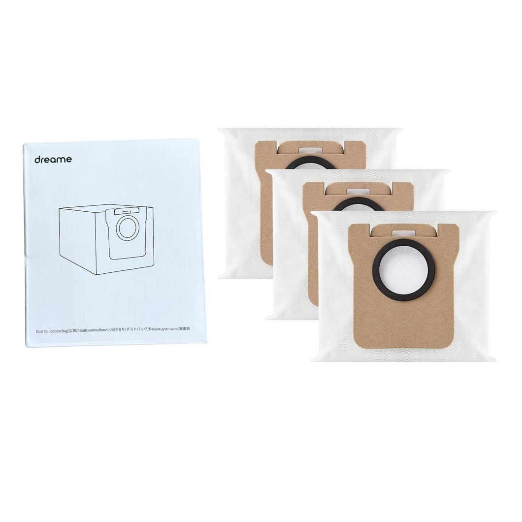 Set 3 saci de praf originali Dreame L10s Pro, L10s Ultra, L20 Ultra, X20 Pro, X20 Plus