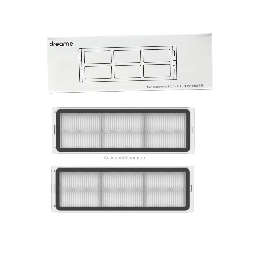 Set 2 filtre originale Xiaomi X10/X10+/S10+/ S20+, Dreame D10 Plus/ L10 Prime/ L10 Ultra/ L10s Pro/ L10s Ultra/ S10/ W10s / X10/ Z10 Pro