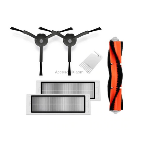 Set 3 accesorii originale Roborock 2 Negru - AccesoriiXiaomi.ro